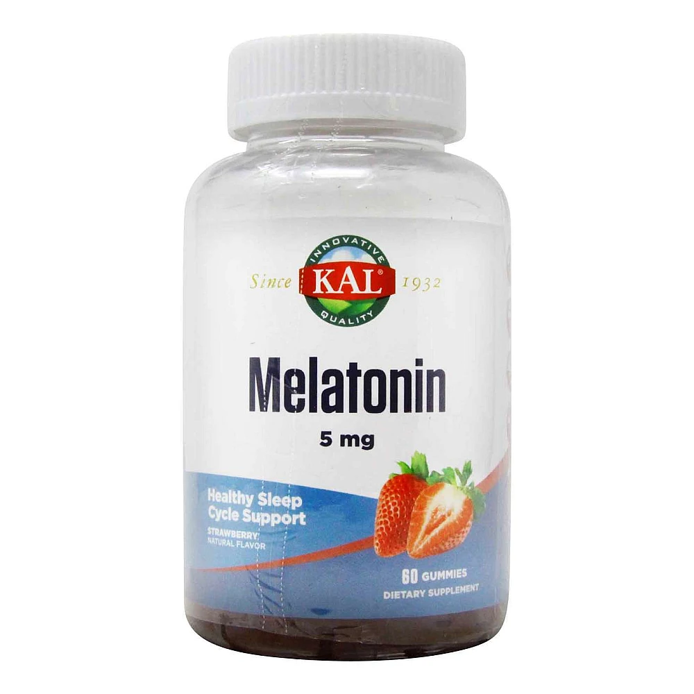 KAL Melatonin Strawberry 5 mg