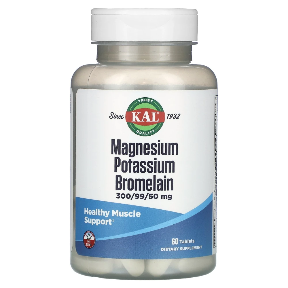 KAL Magnesium Potassium Bromelain