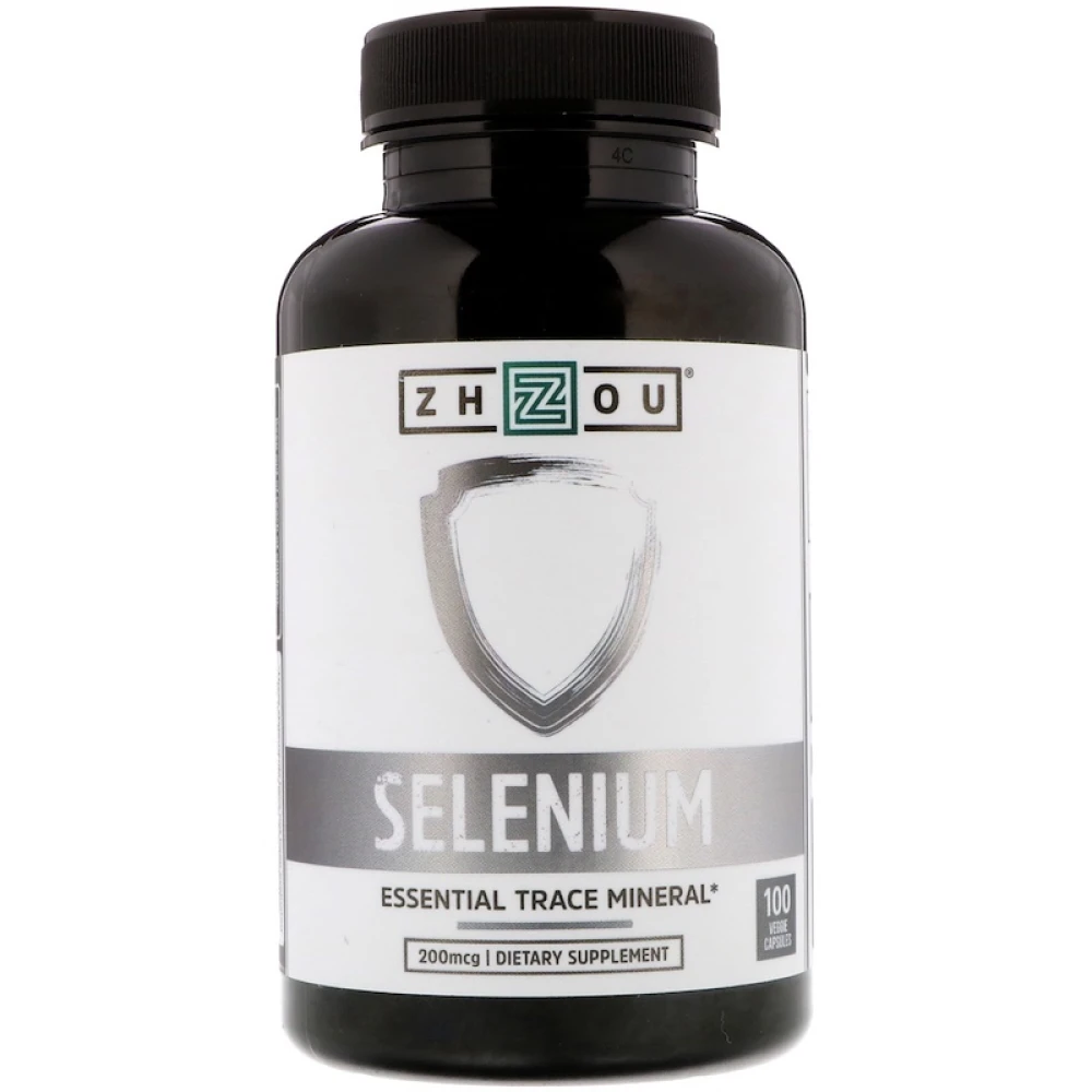 Zhou Nutrition Selenium Essential Trace Mineral 200 mcg
