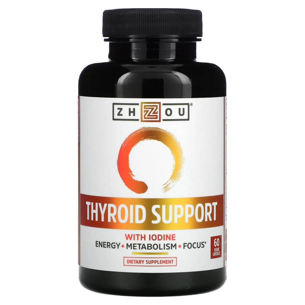 Zhou Nutrition Thyroid Support with Iodine
