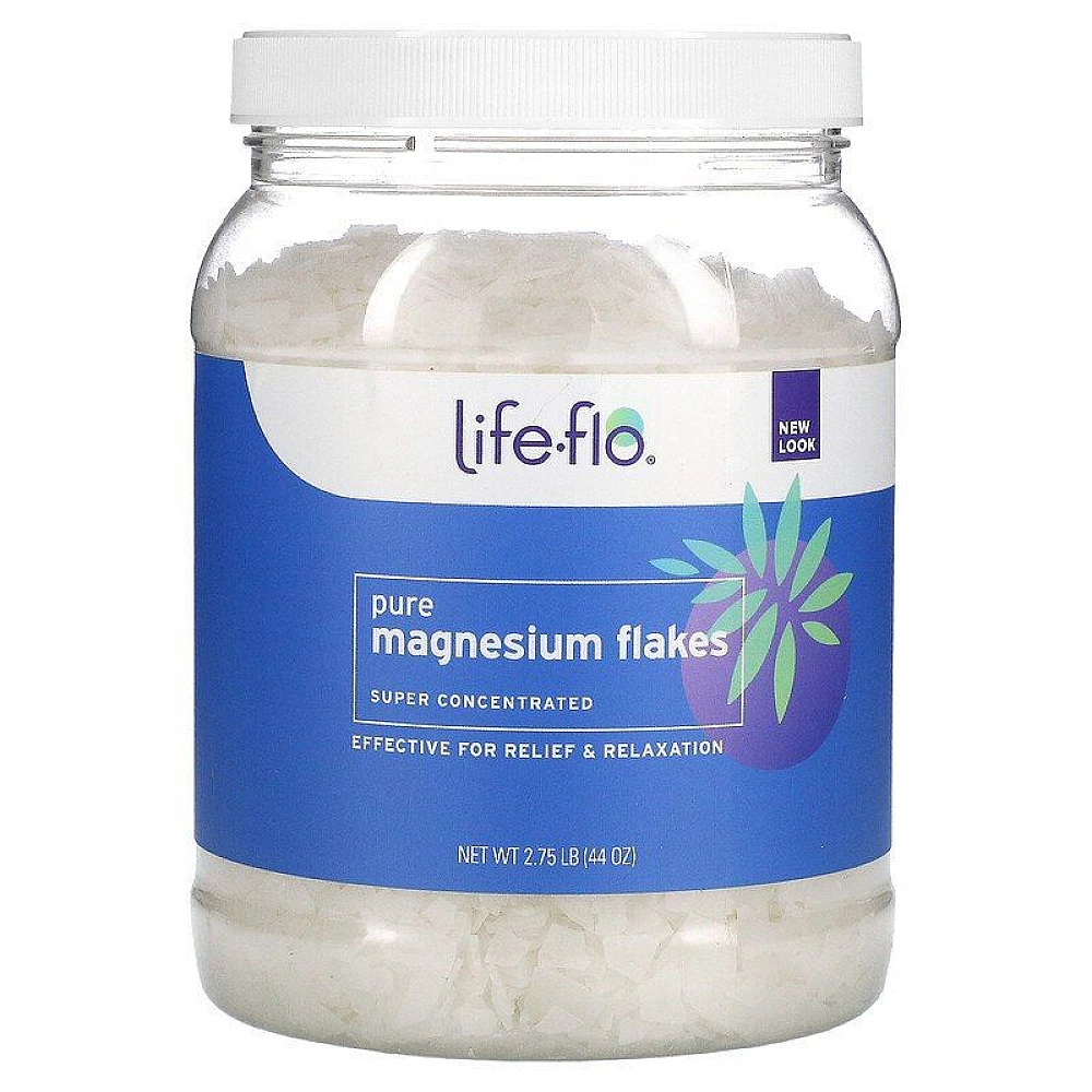 Life Flo Health Pure Magnesium Flakes Magnesium Chloride Brine