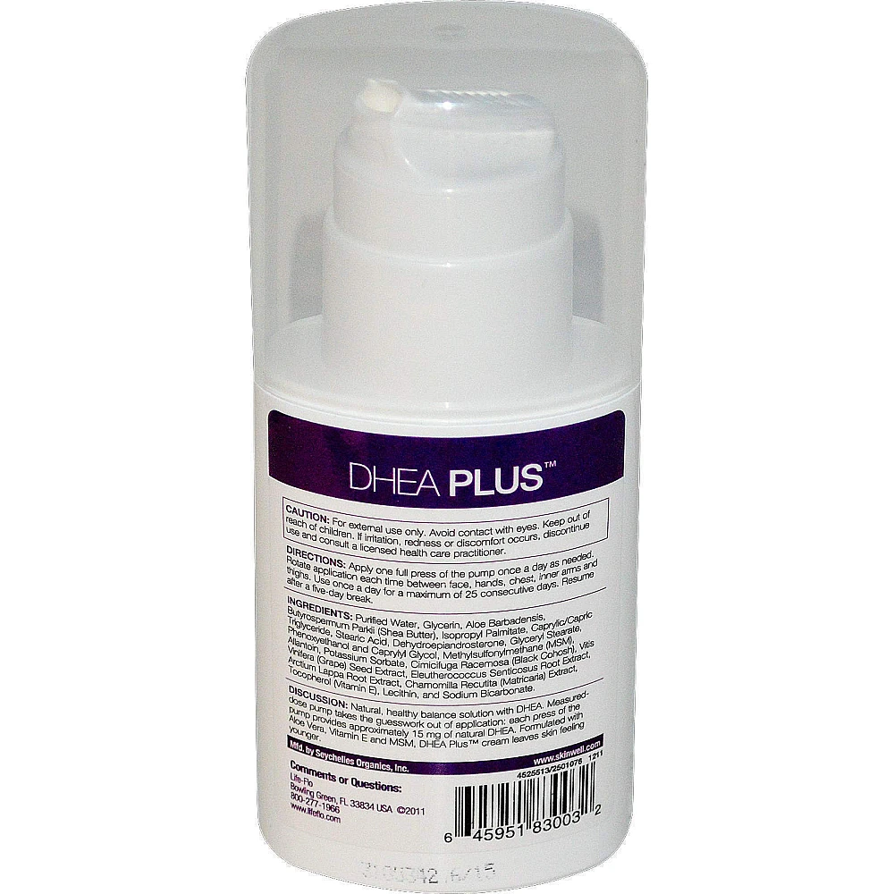 Life Flo Health DHEA Plus Highly Absorbent Body Cream