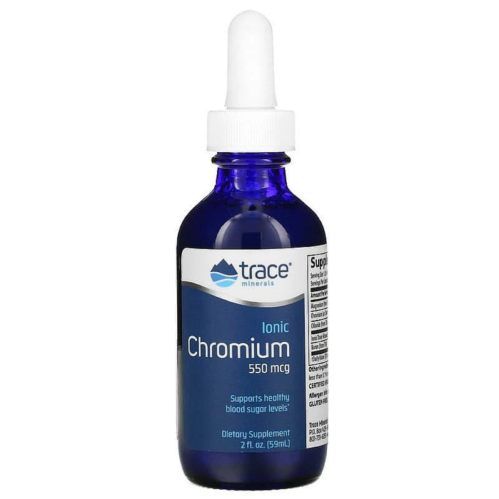 Trace Minerals Research Ionic Chromium 550 mcg