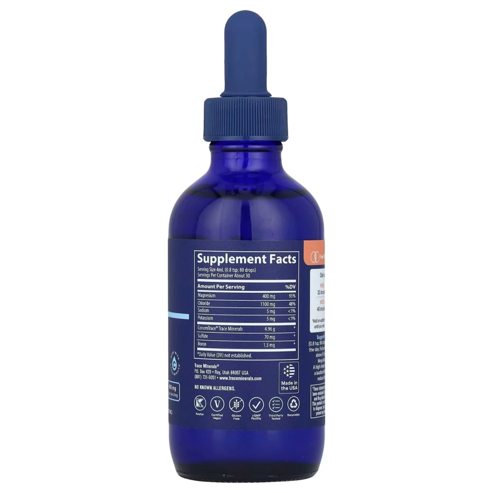 Trace Minerals Low Sodium MegaMag 400 mg