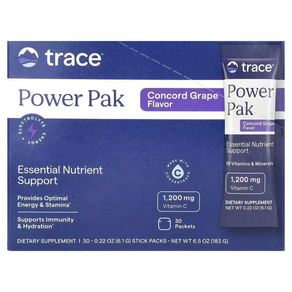 Trace Power Pak Essential Nutrient Support Concord