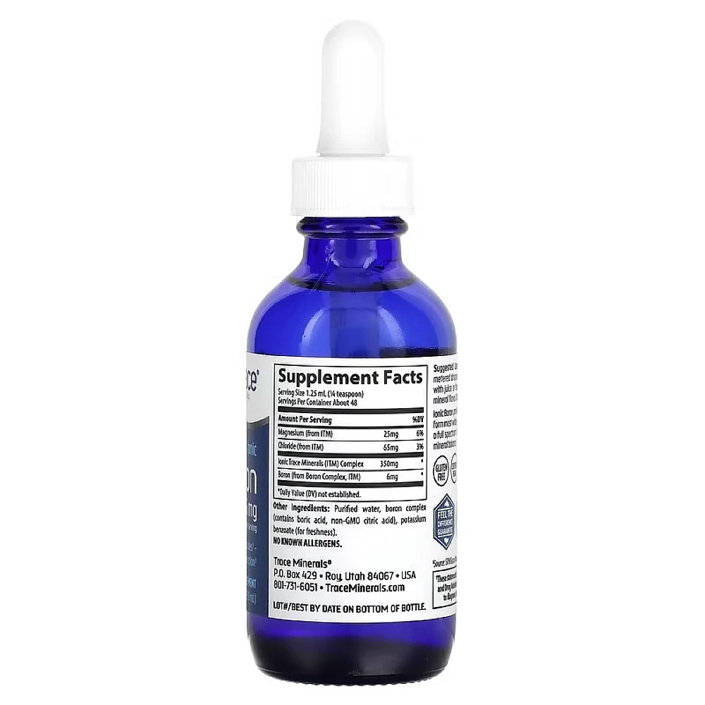 Trace Minerals Research Liquid Ionic Boron 6 mg