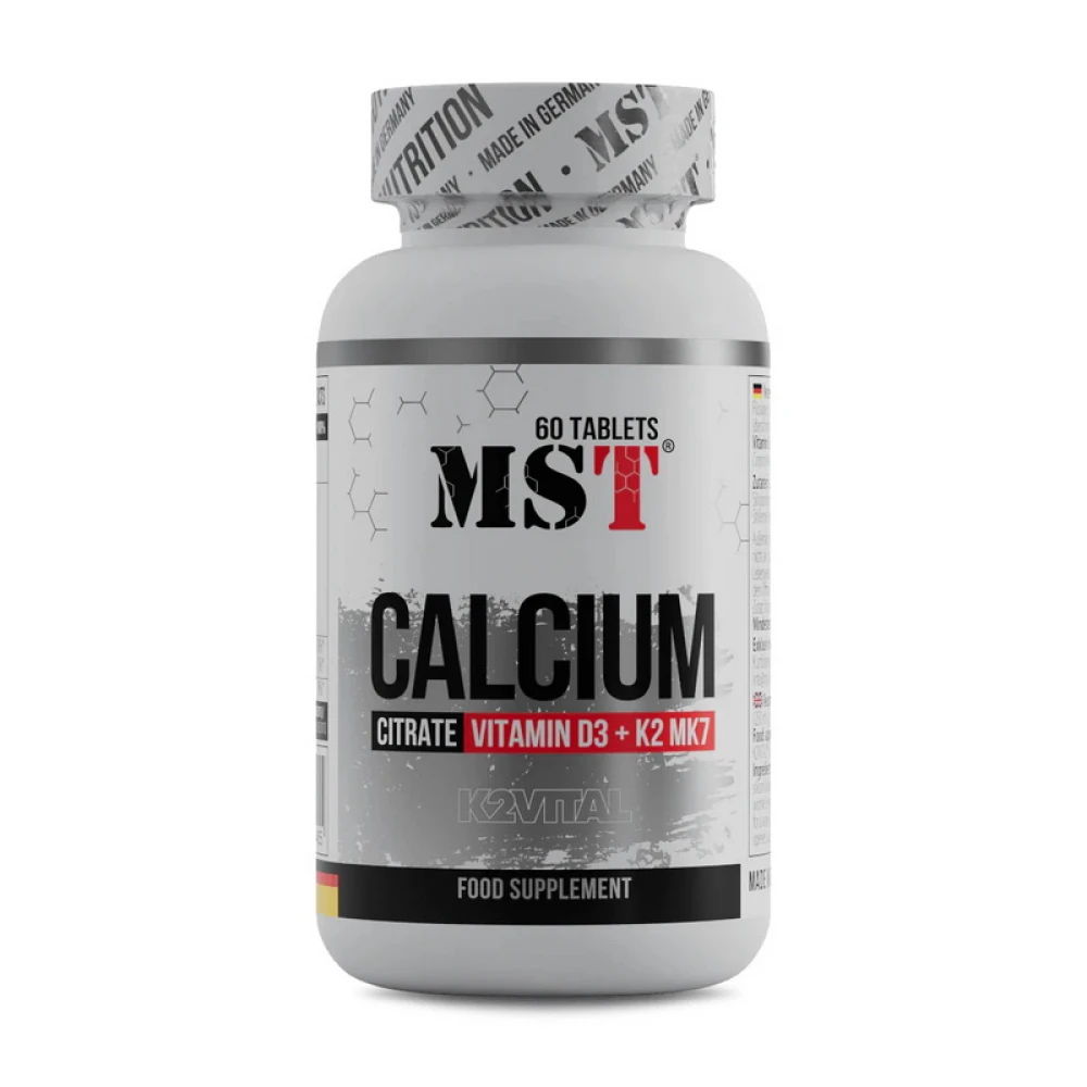 MST Calcium Citrate + Vitamin D3 + K2 MK7