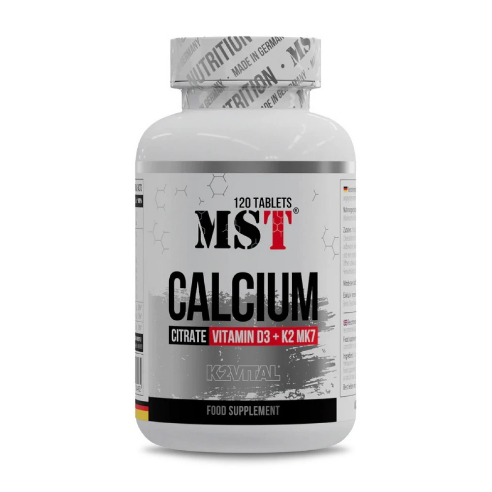 MST Calcium Citrate + Vitamin D3 + K2 MK7