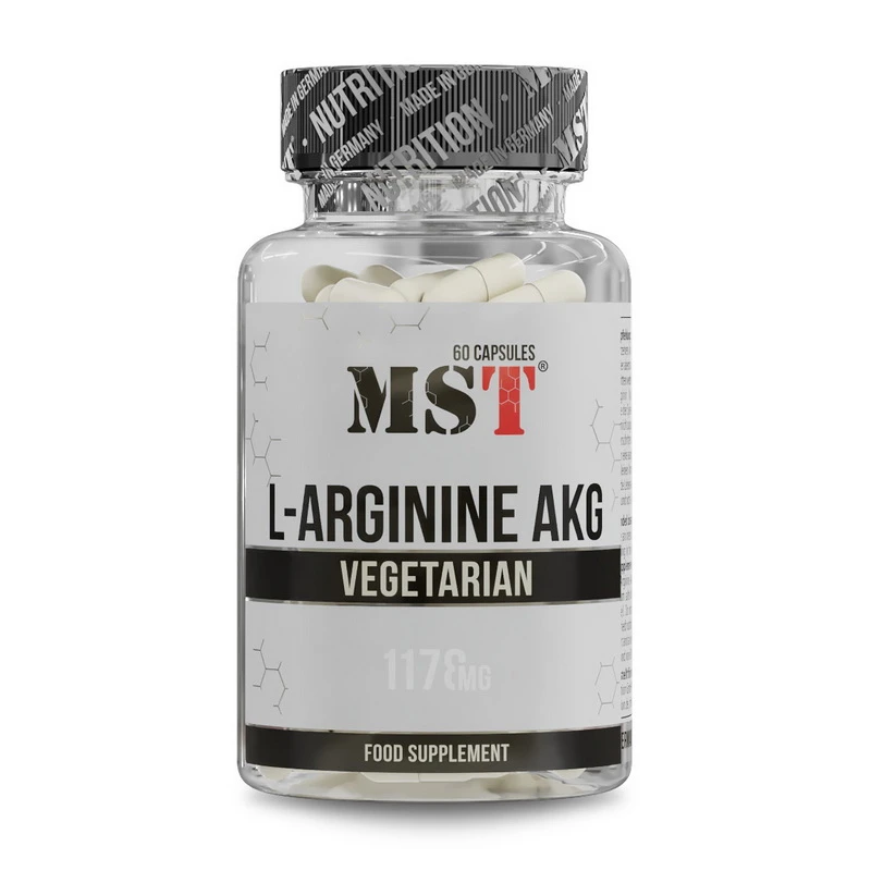 MST L-Arginine AKG 1178 mg 60 капсул