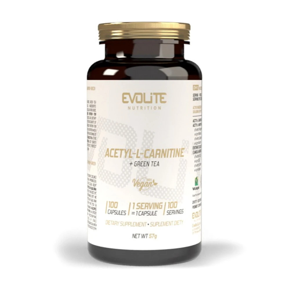 Evolite Nutrition Acetyl L-Carnitine + Green Tea