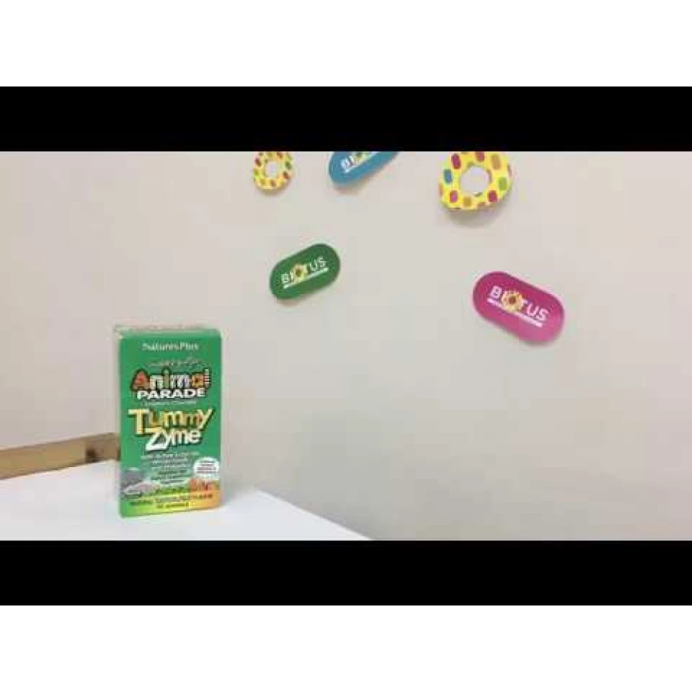 NaturesPlus Source of Life Animal Parade Tummy Zyme with Active