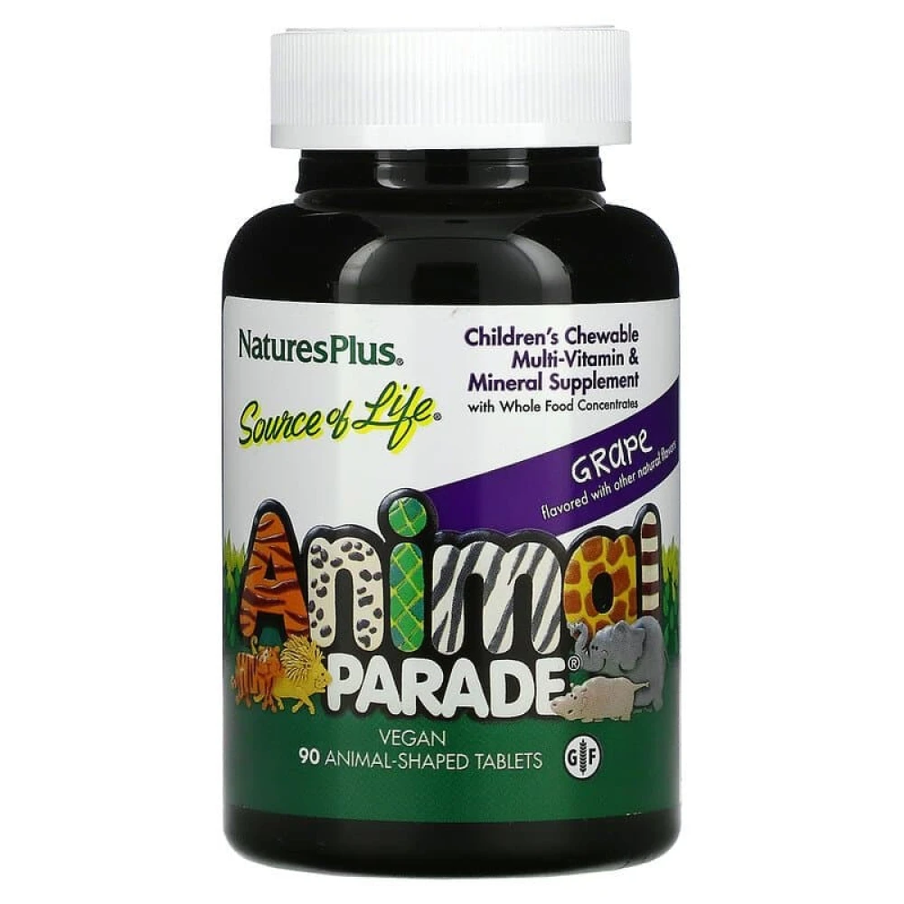 Nature's Plus Source of Life Animal Parade Children's Chewable M