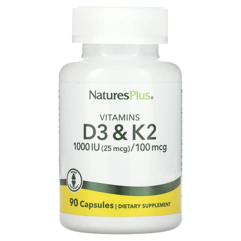 NaturesPlus Vitamin D3 & K2