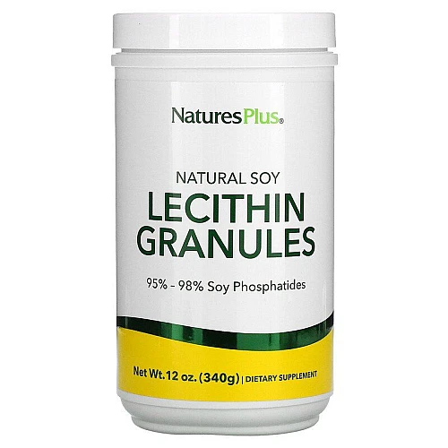 Фото Natures Plus Lecithin Granules Natural Soya