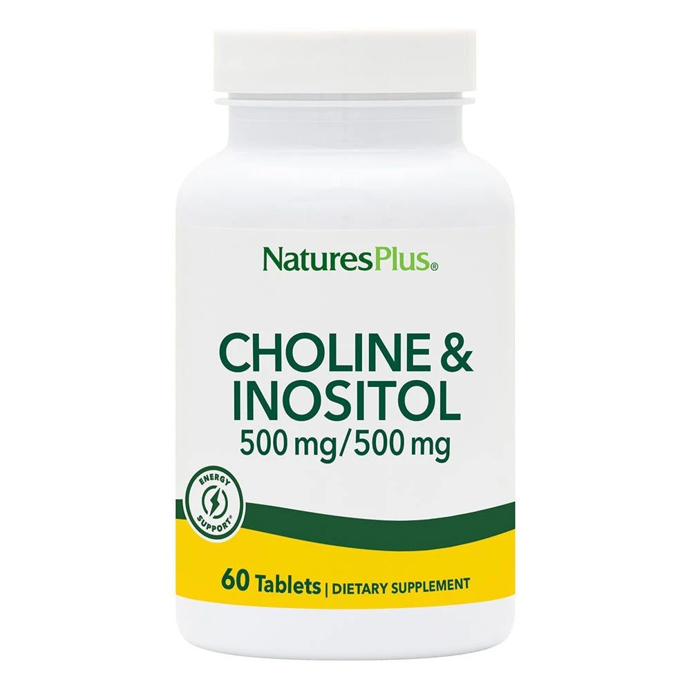 Natures Plus Choline & Inositol 500/500 mg