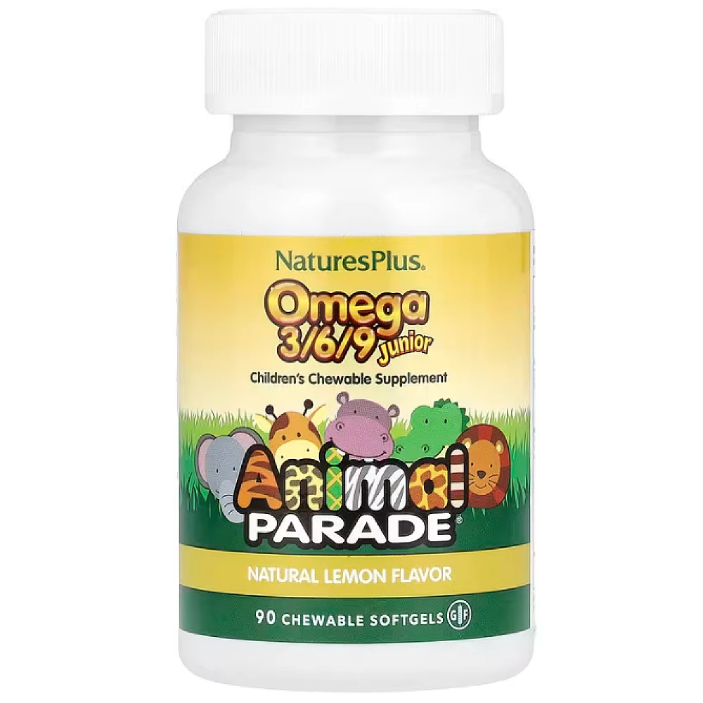 NaturesPlus Animal Parade® Omega 3/6/9 Junior