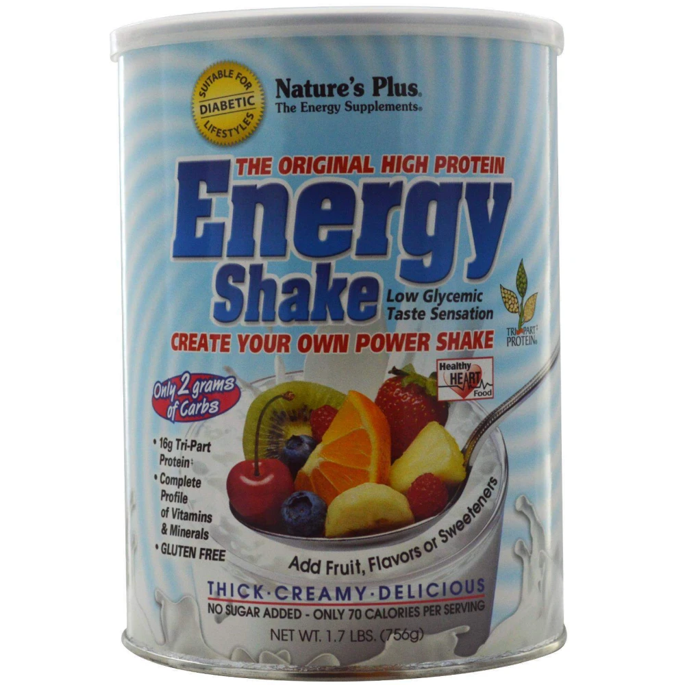 Natures Plus Energy Shake The Original High Protein