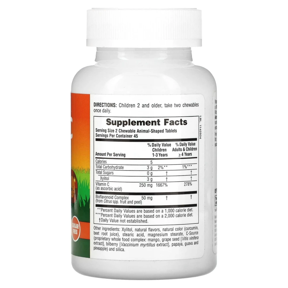 NaturesPlus Animal Parade Vitamin C Children's Chewable Suppleme