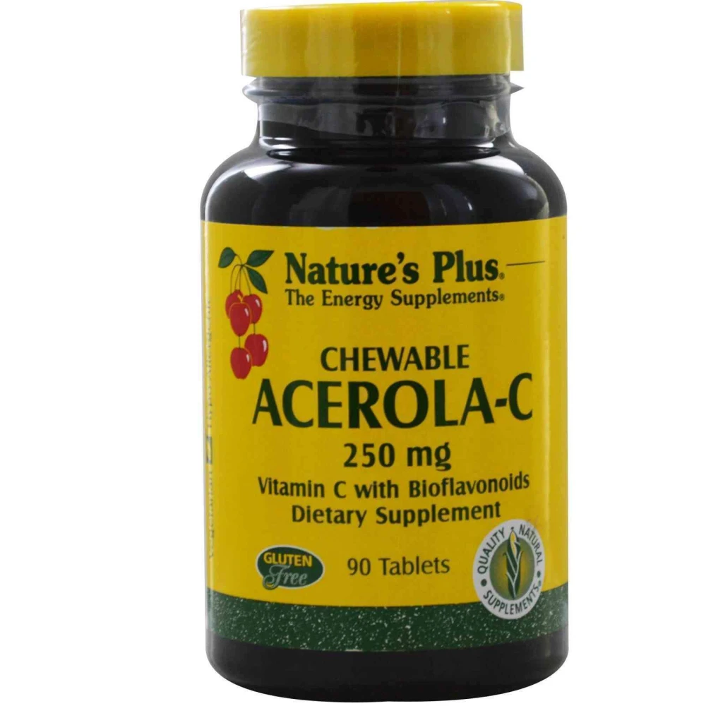 Natures Plus AcerolaC Chewable 250 mg