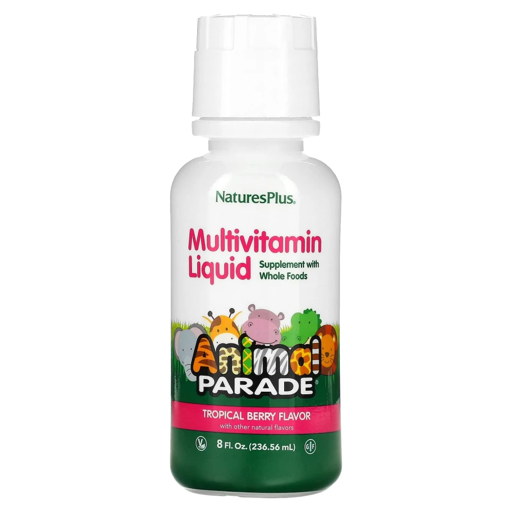 Natures Plus Source of Life Animal Parade Liquid Childrens Mult