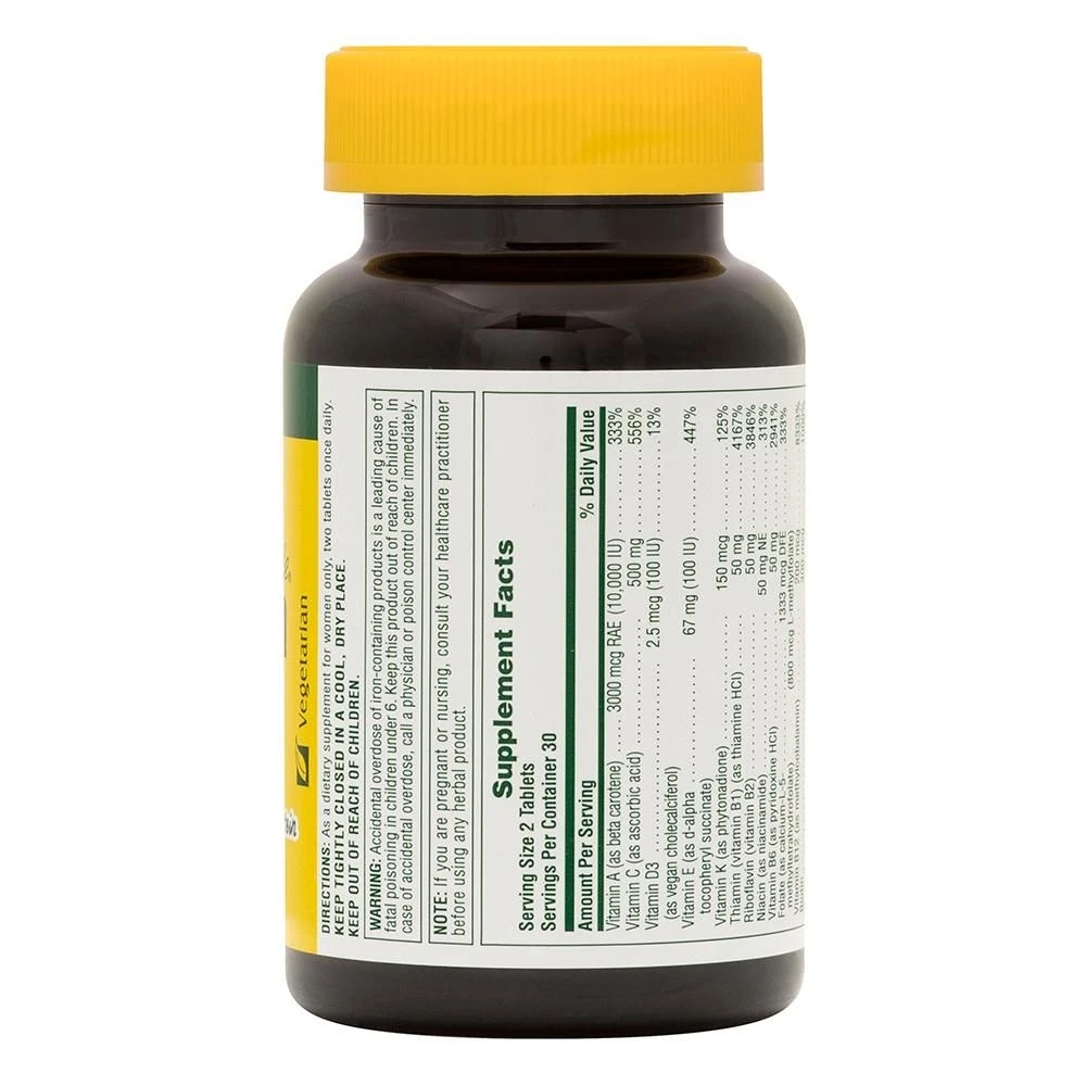 Natures Plus Source of Life Women MultiVitamin and Mineral