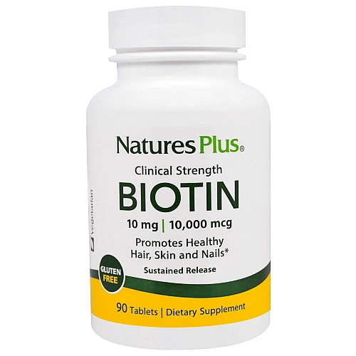 Фото Natures Plus Biotin Sustained Release