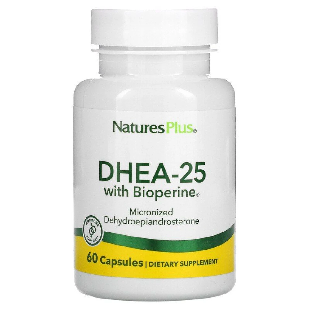 Natures Plus DHEA25 With Bioperine
