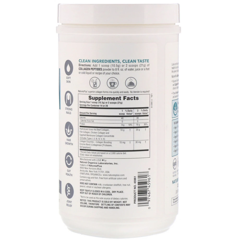 Nature's Plus Collagen Peptides