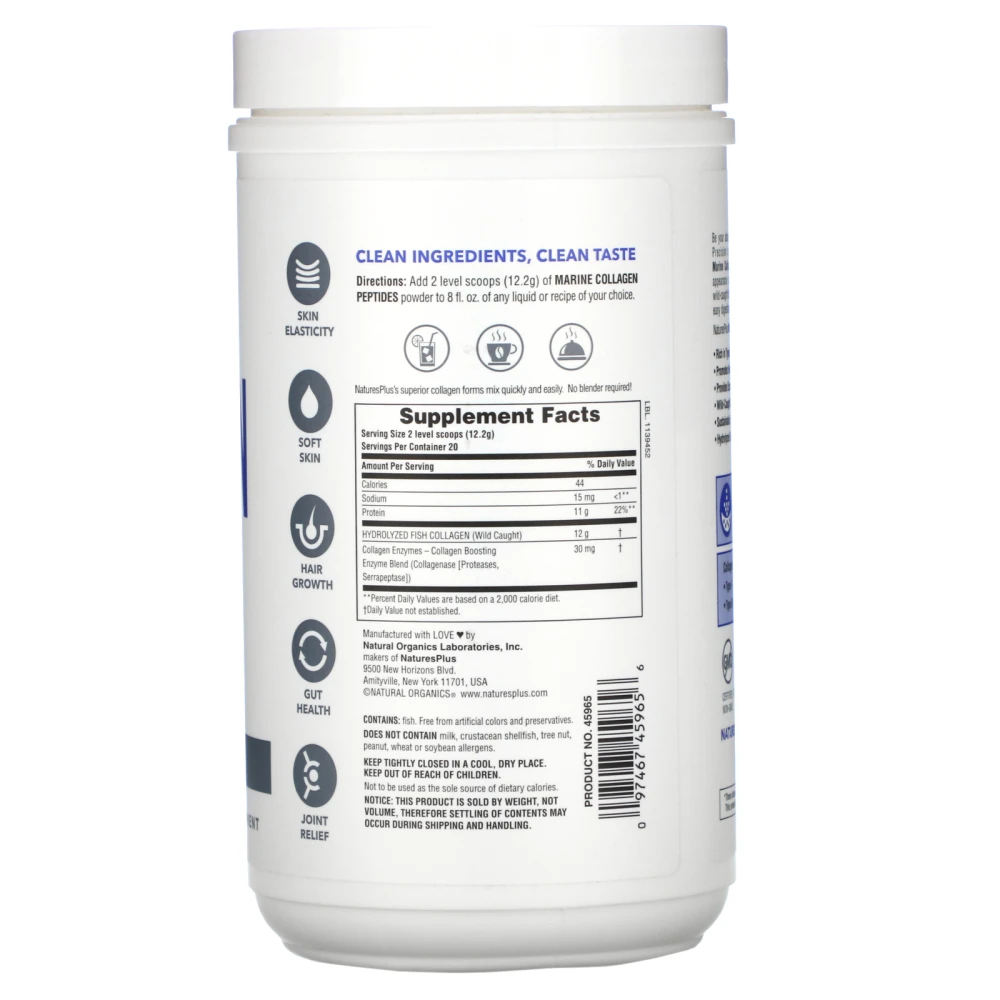 Nature's Plus Marine Collagen Peptides