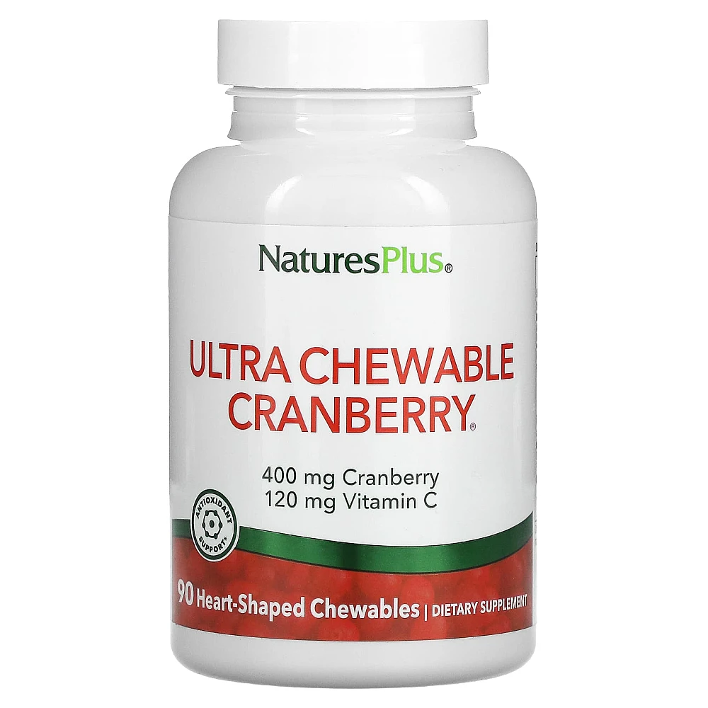Nature's Plus Ultra Chewable Cranberry With Vitamin C