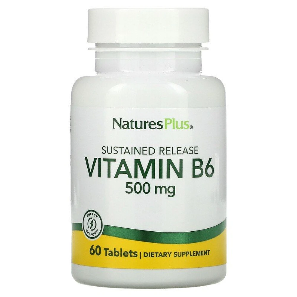 Nature's Plus Vitamin B6 500 mg