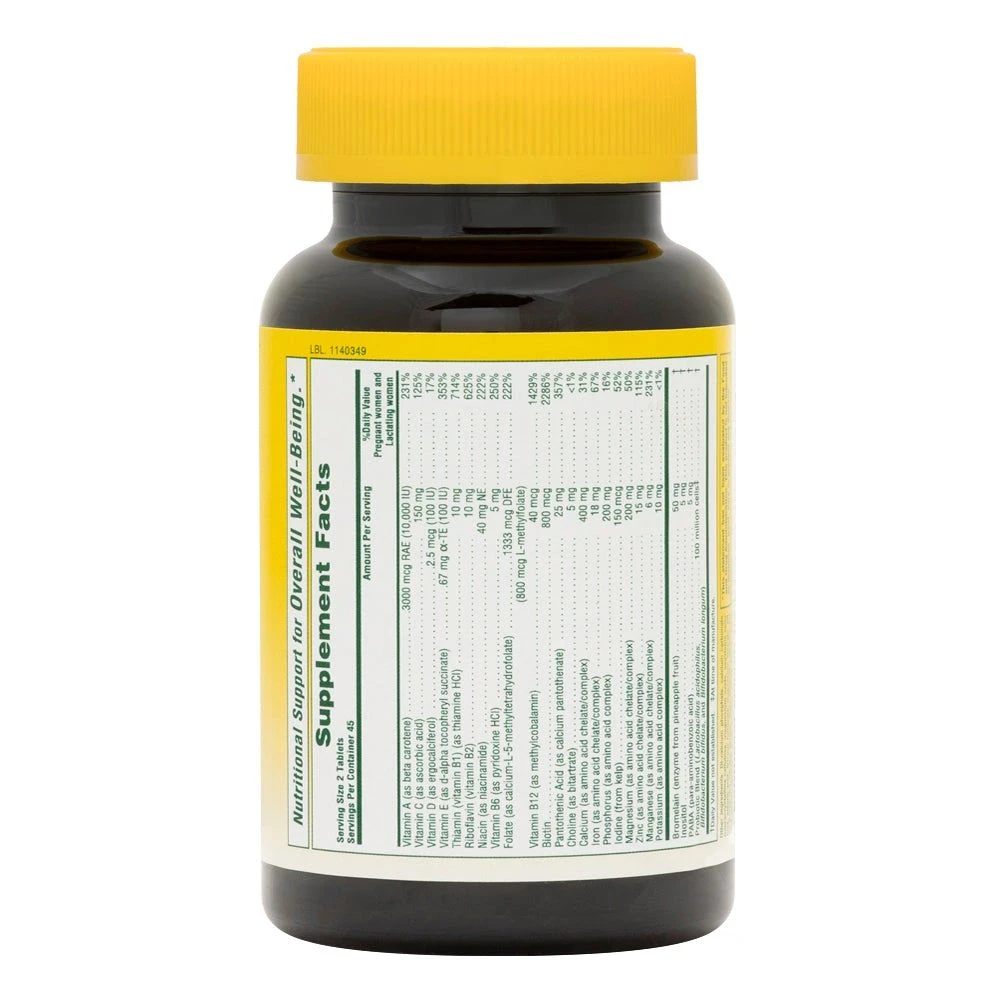 Nature's Plus Source of Life Prenatal Multivitamin