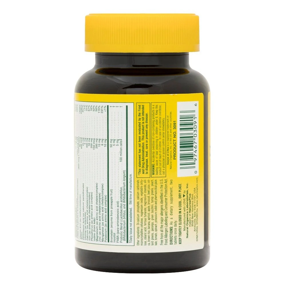 Nature's Plus Source of Life Prenatal Multivitamin
