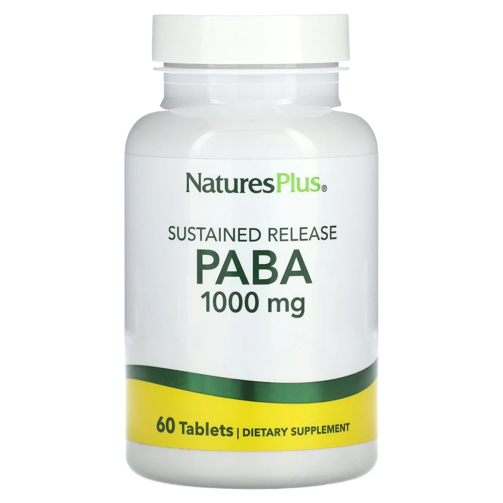 NaturesPlus Sustained Release PABA 1000 mg