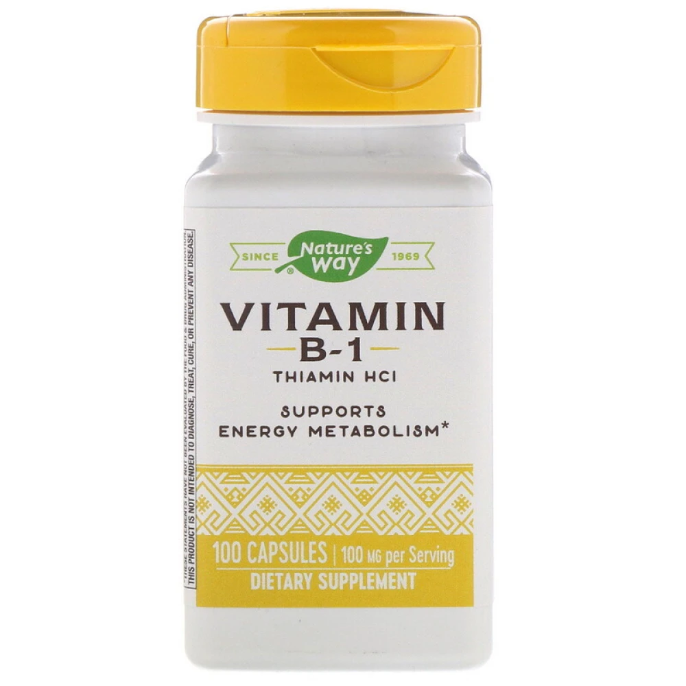 Nature's Way Vitamin B1 100 mg