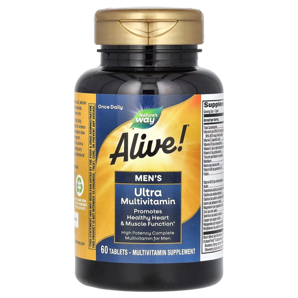 Natures Way Alive! Once Daily Mens MultiVitamin