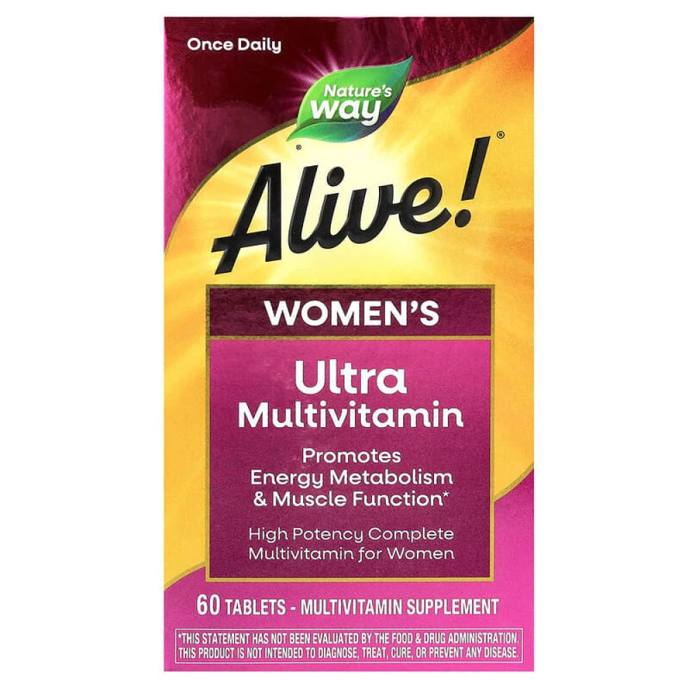 Natures Way Alive! Once Daily Womens Ultra Potency MultiVitamin