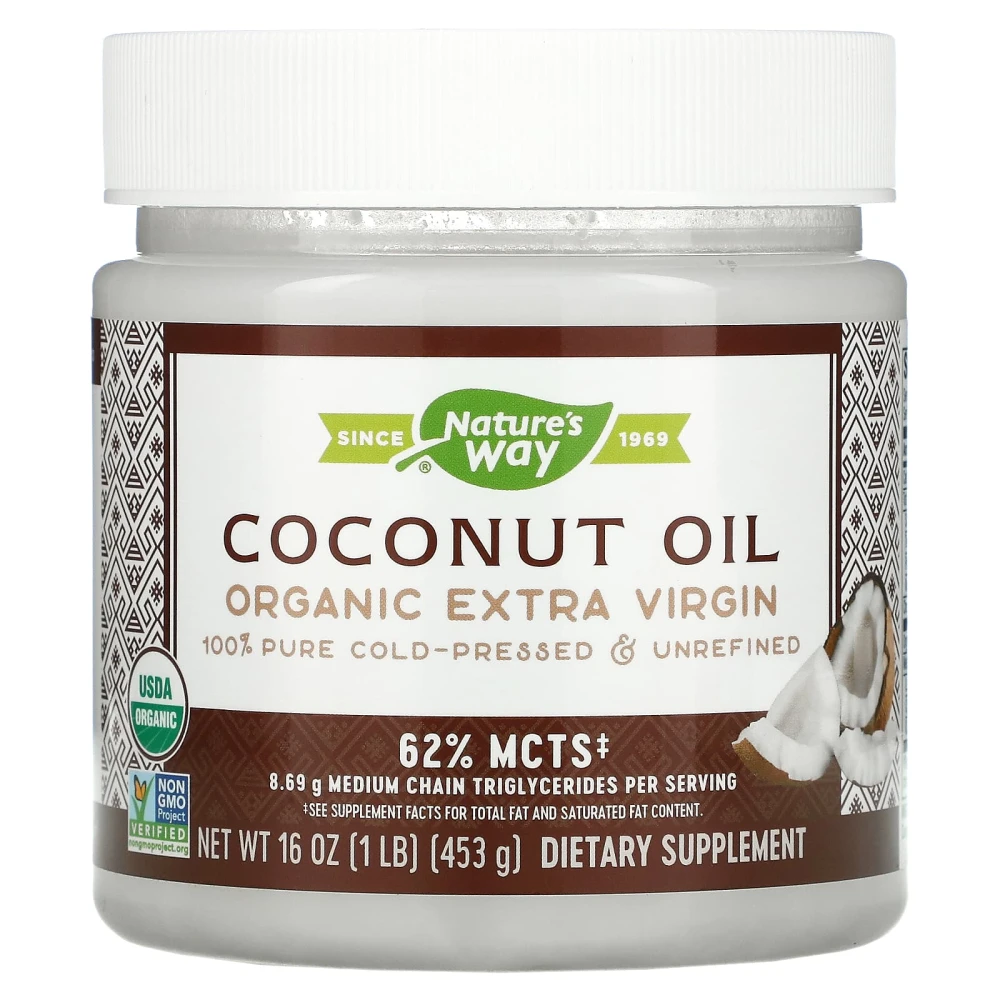 Nature's Way Organic Coconut Oil Extra Virgin