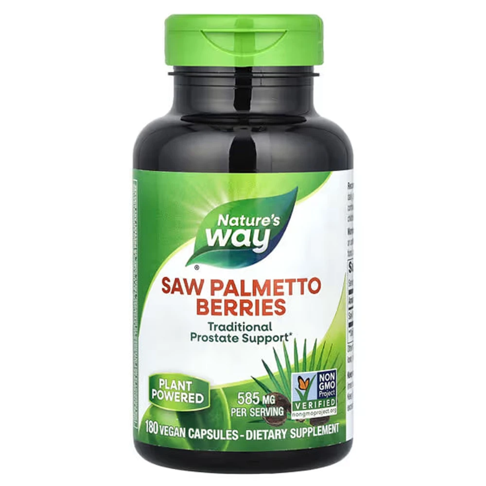 Natures Way Saw Palmetto Berries 585 mg
