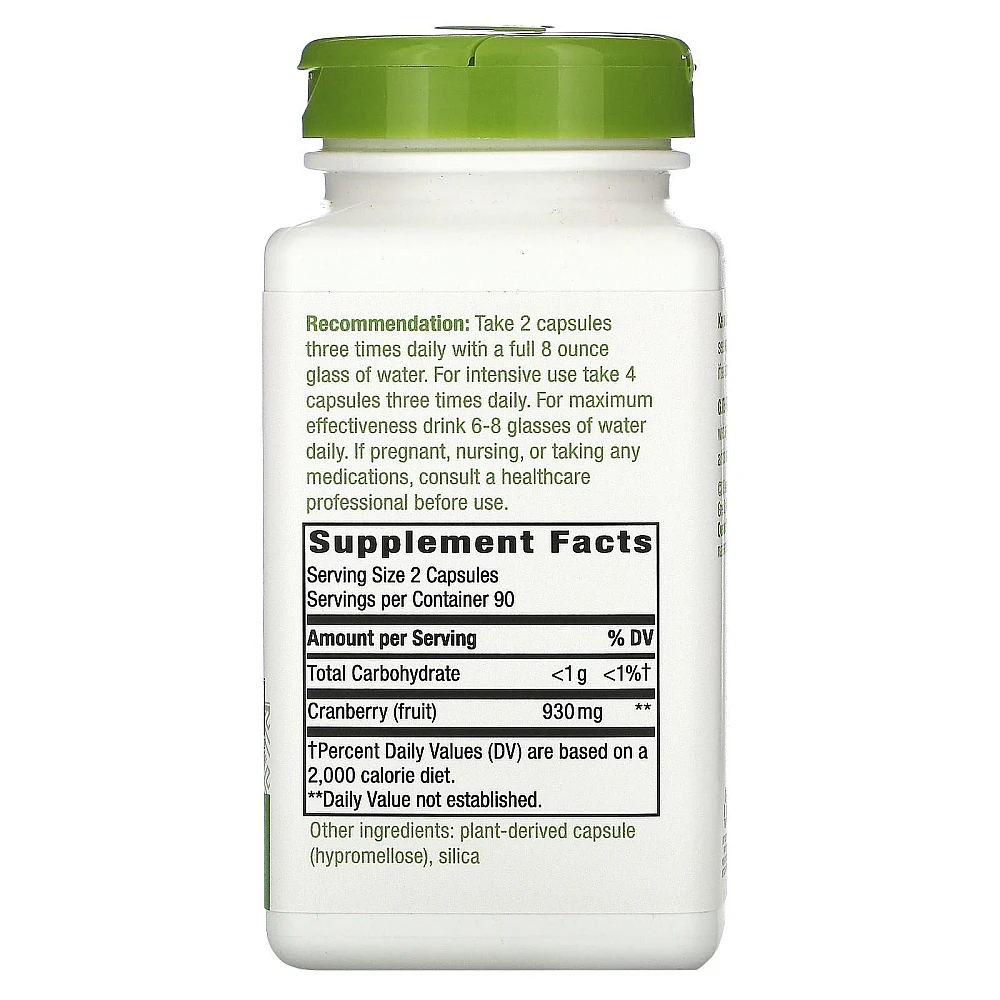 Natures Way Cranberry Fruit 465 mg