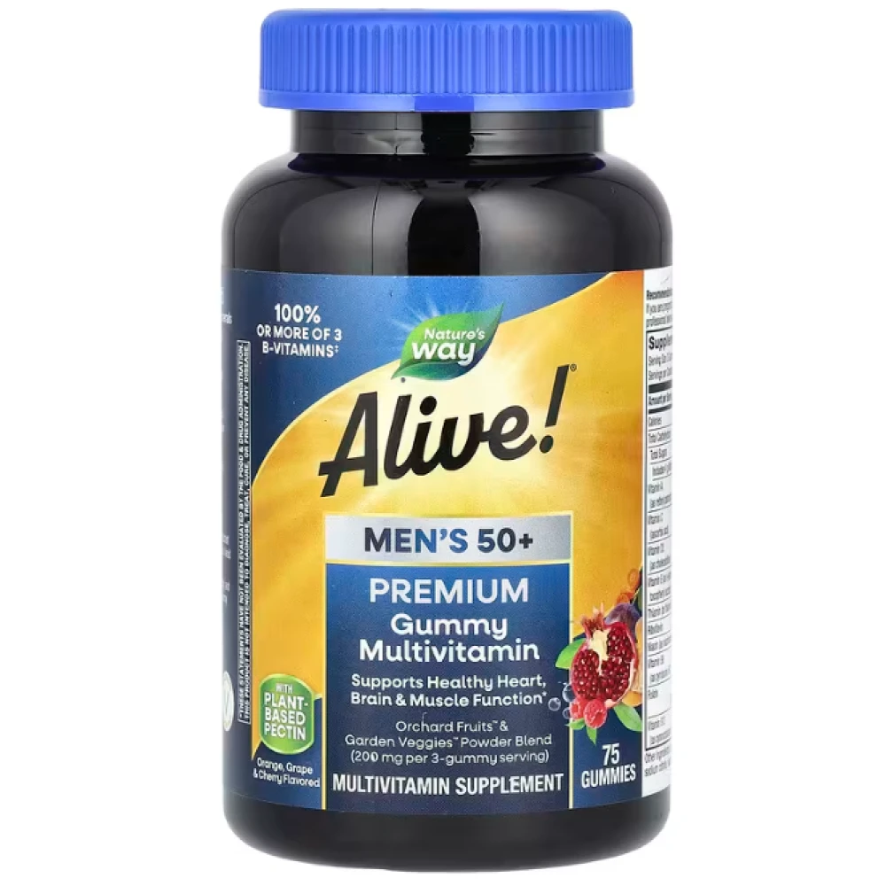 Natures Way Alive! Mens 50 MultiVitamin MultiMineral