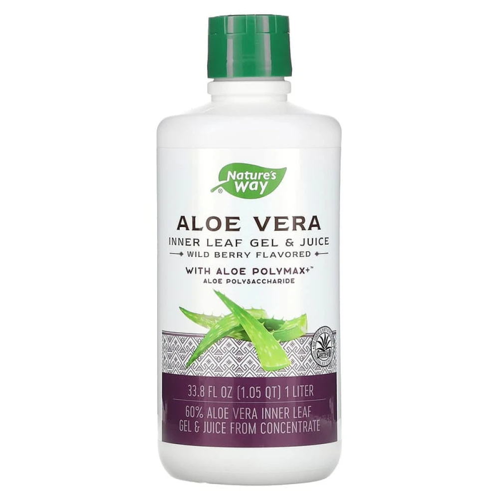 Nature's Way Aloe Vera Inner Leaf Gel & Juice with Aloe Poly