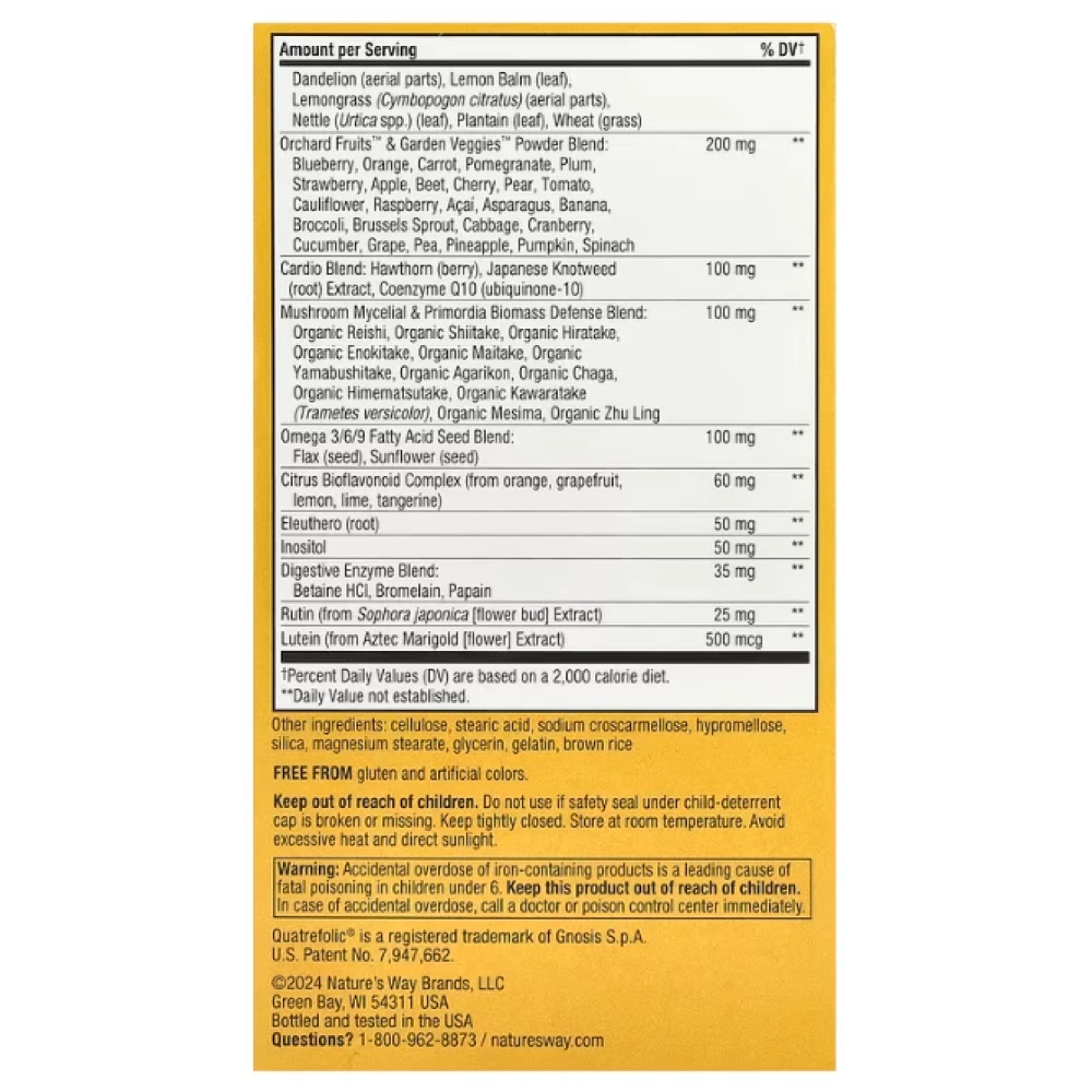 Nature's Way Alive! Max3 Potency Multivitamin