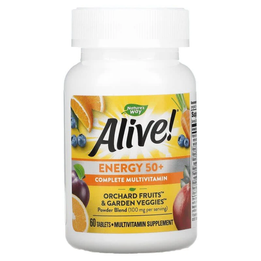 Natures Way Alive! Energy 50 Multivitamin Multimineral