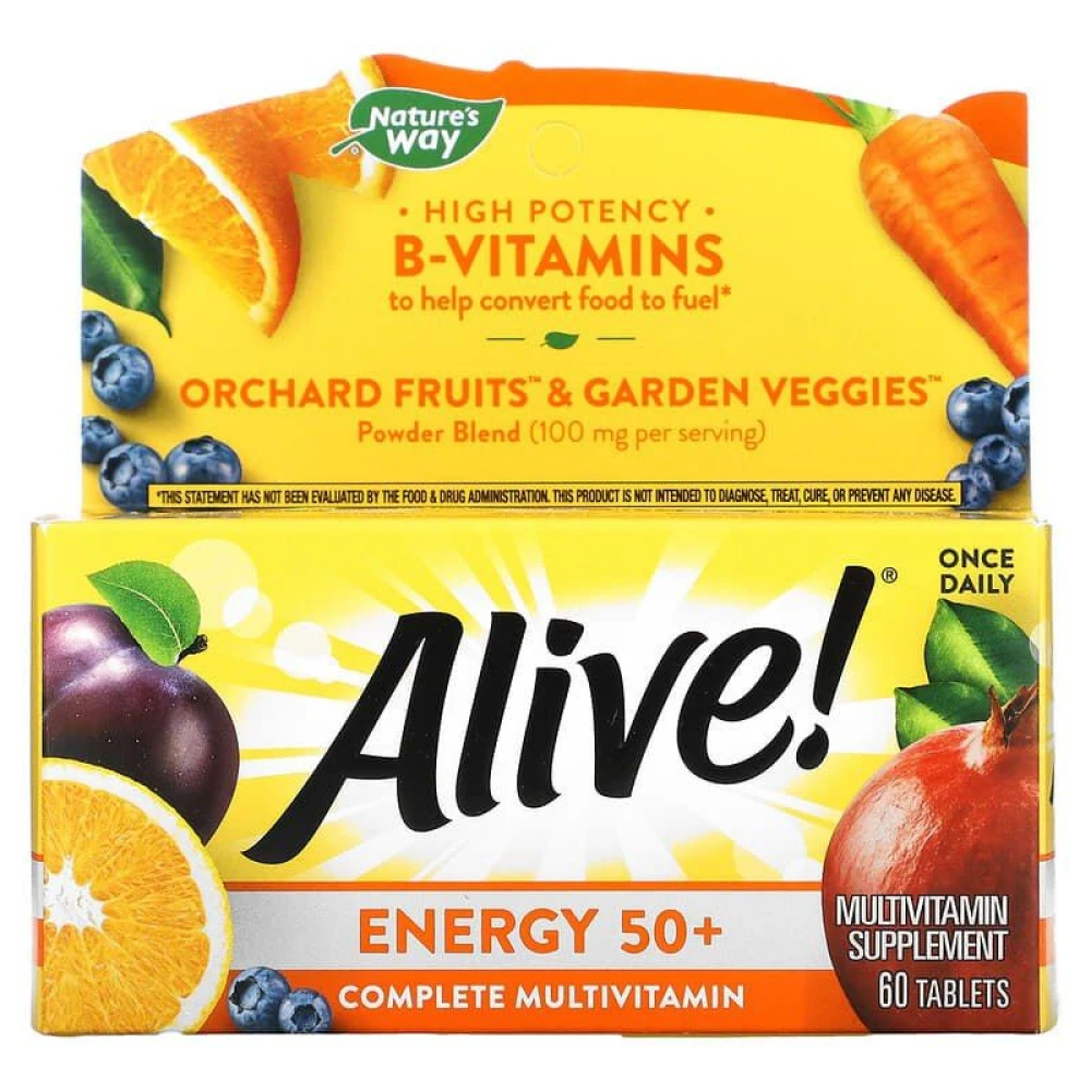 Natures Way Alive! Energy 50 Multivitamin Multimineral