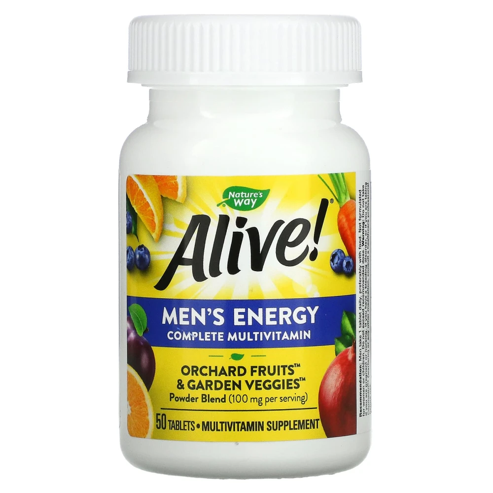 Natures Way Alive! Mens Energy Multivitamin Multimineral