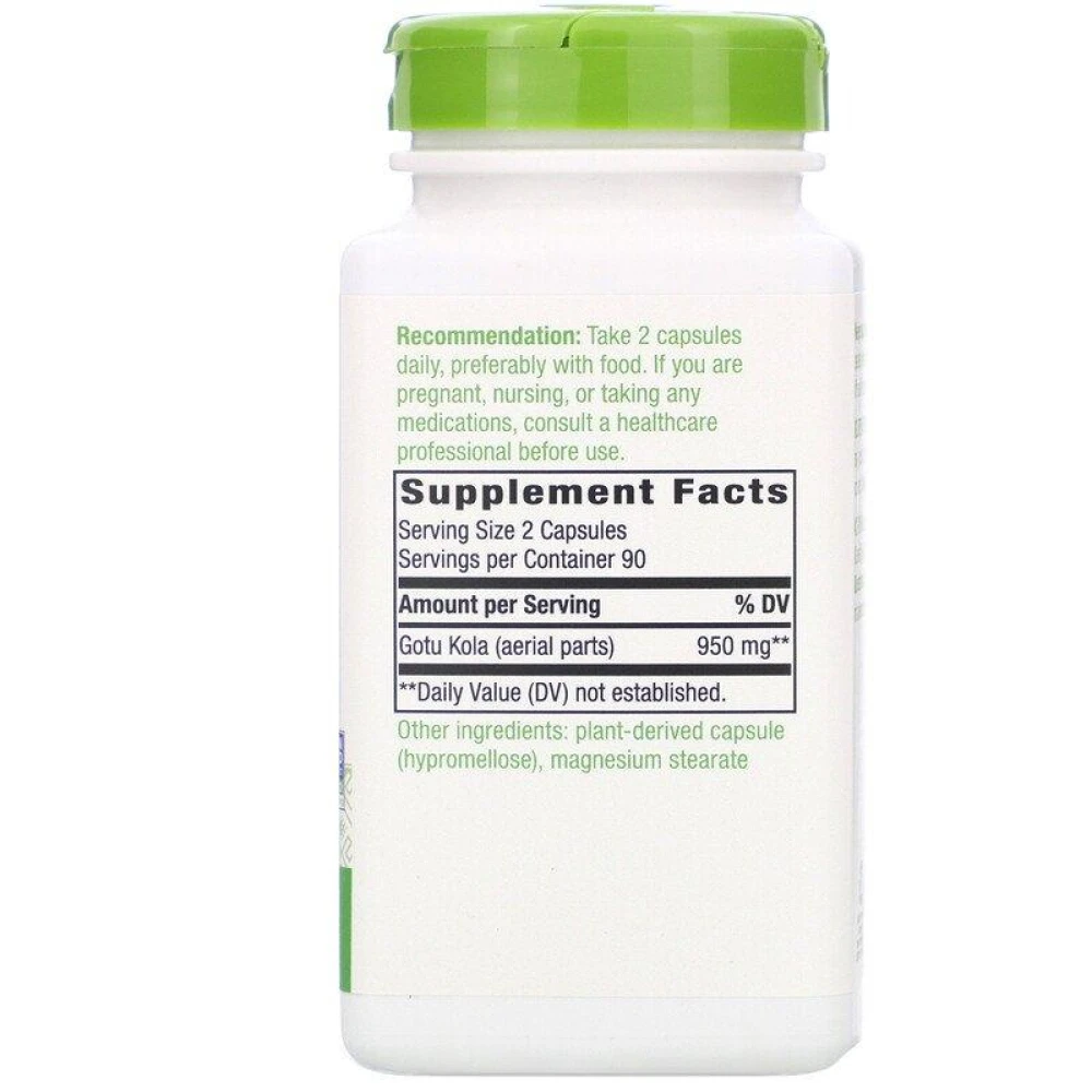 Nature's Way Gotu Kola Herb 950 mg