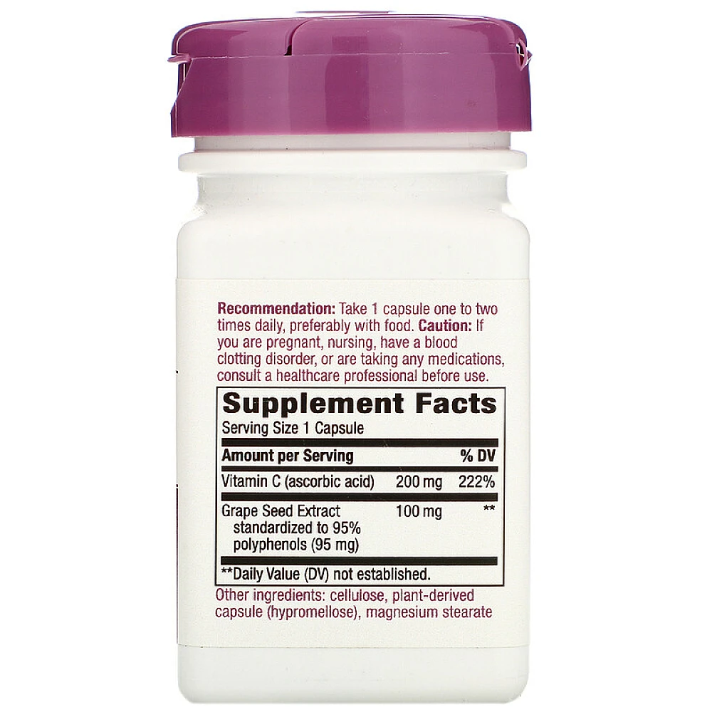 Nature's Way Grape Seed with Vitamin C 100 mg