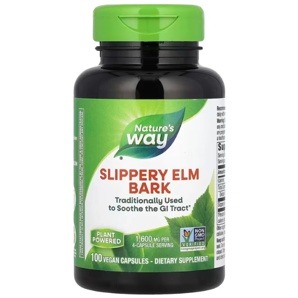 Nature's Way Slippery Elm Bark 1600 mg