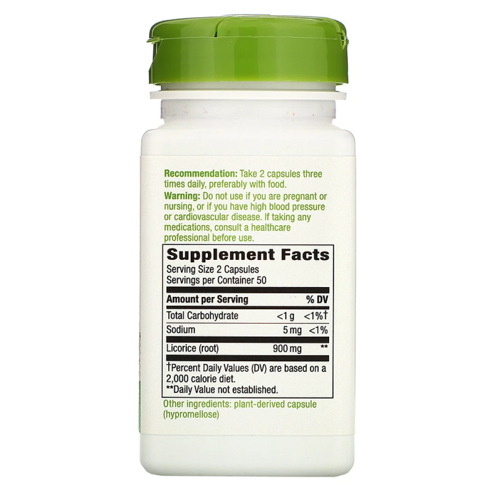 Nature's Way Licorice Root 900 mg